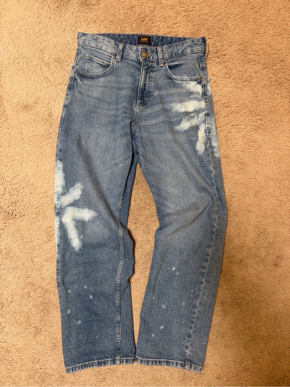 Lee Blue Distressed Jeans